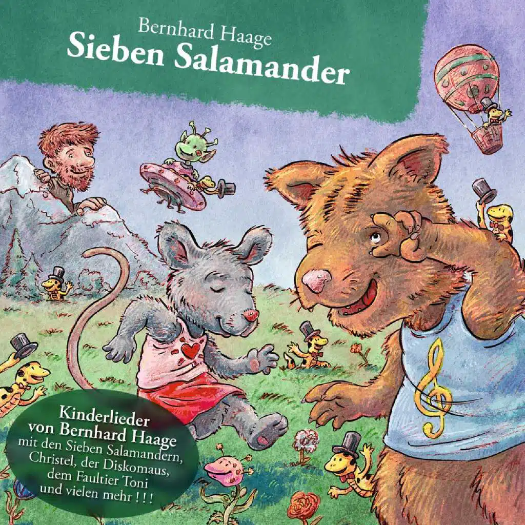 Sieben Salamander
