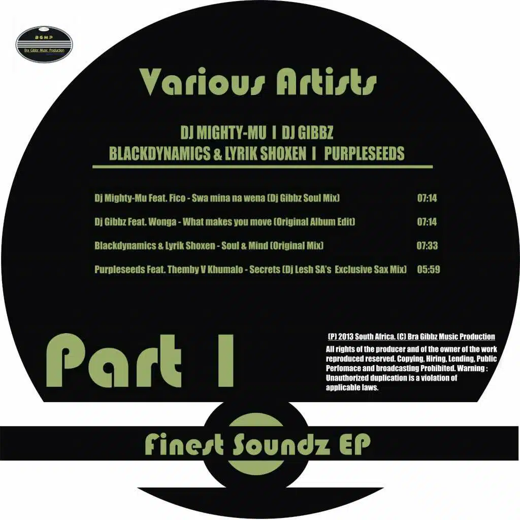 Finest Soundz Part 1 EP