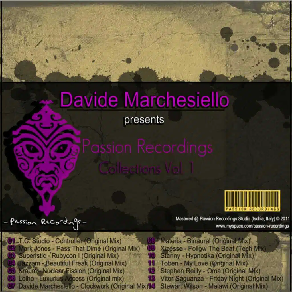 Passion Recordings Collections, Vol. 1