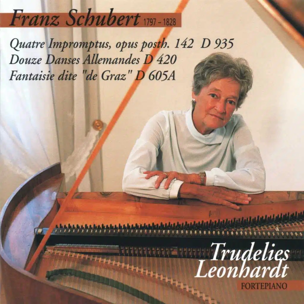 Schubert : 4 Impromptus, Op. 142, D. 935 - 12 German Dances, D. 420 - Fantasie in C Major, D. 605a "Grazer Fantasy"