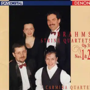 Brahms: String Quartets Op. 51, Nos. 1 & 2