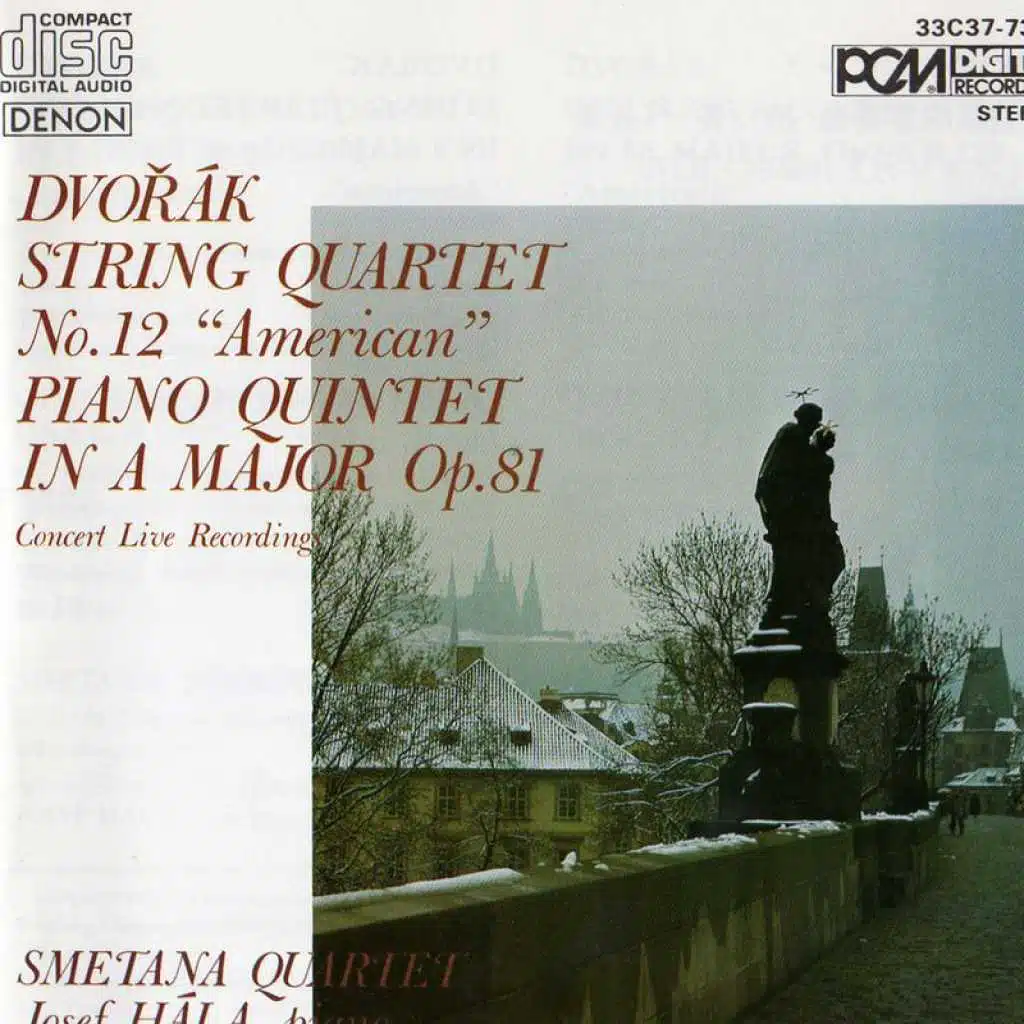 Quintet in A Major, Op. 81, B.155: III. Scherzo: Molto vivace (Furiant)