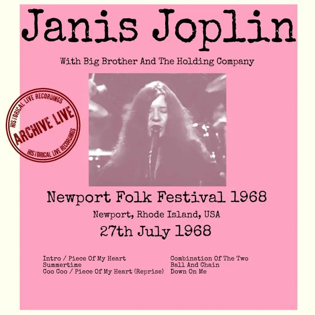 Live At The Newport Folk Festival 1968