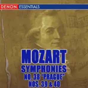 Mozart: Symphonies 38 "Prague", 39 & 40