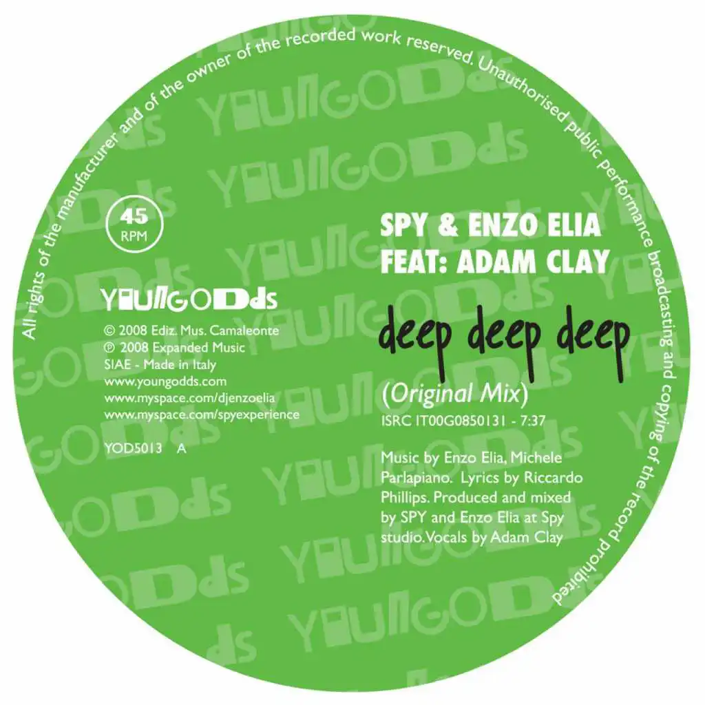 Deep Deep Deep (Accappella (digital only)) [feat. Adam Clay]