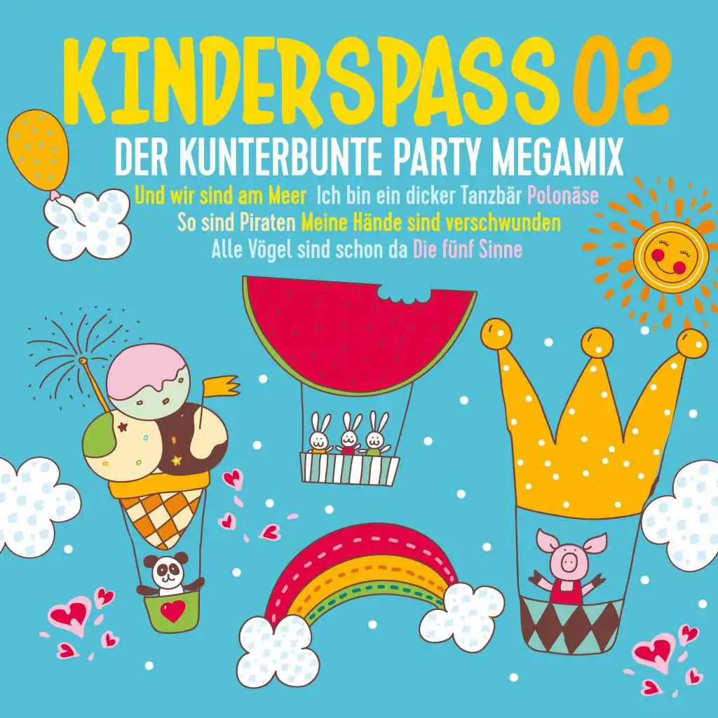 Kinder Spass, Vol. 2 (Der kunterbunte Party Megamix), Pt.2