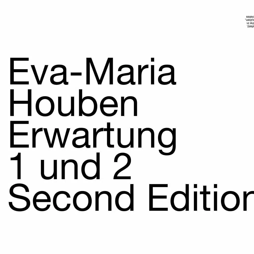 Erwartung 1, Pianist