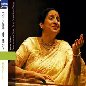 South India: Aruna Sairam - Padam, le chant de Tanjore