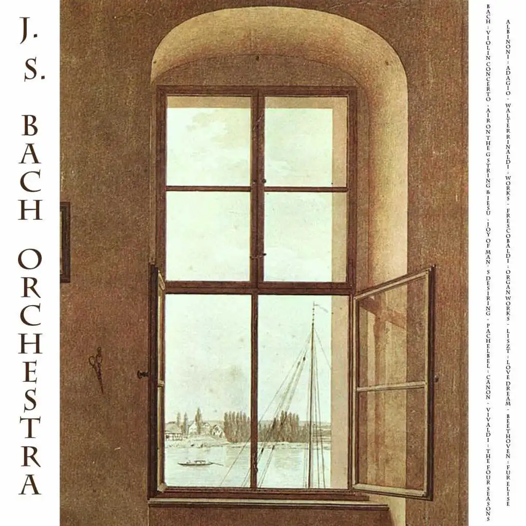 Bach: Violin Concerto, Air On the G String & Jesu, Joy of Man’s Desiring - Pachelbel: Canon - Vivaldi: The Four Seasons - Albinoni: Adagio - Walter Rinaldi: Works - Frescobaldi: Organ Works - Liszt: Love Dream - Beethoven: Fur Elise