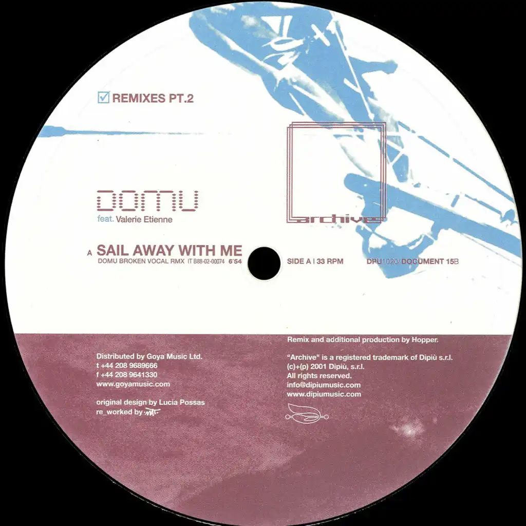 Sail Away With Me (Domu Broken Instrumental Rmx)