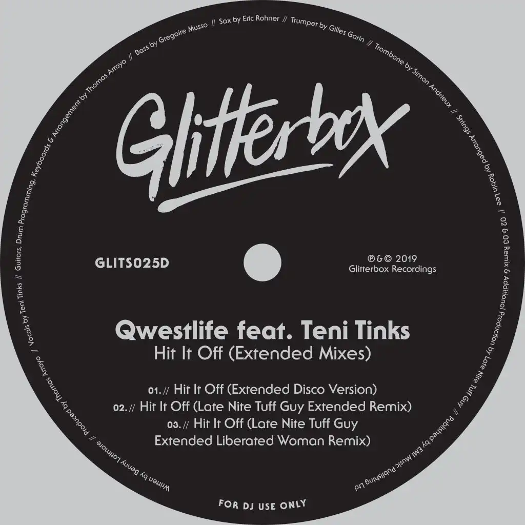 Hit It Off (feat. Teni Tinks) [Extended Disco Version]