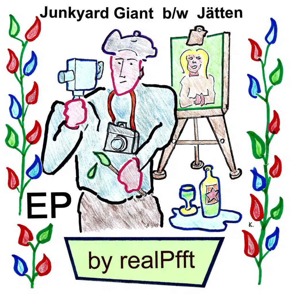 Junkyard Giant  b / w  Jätten - EP