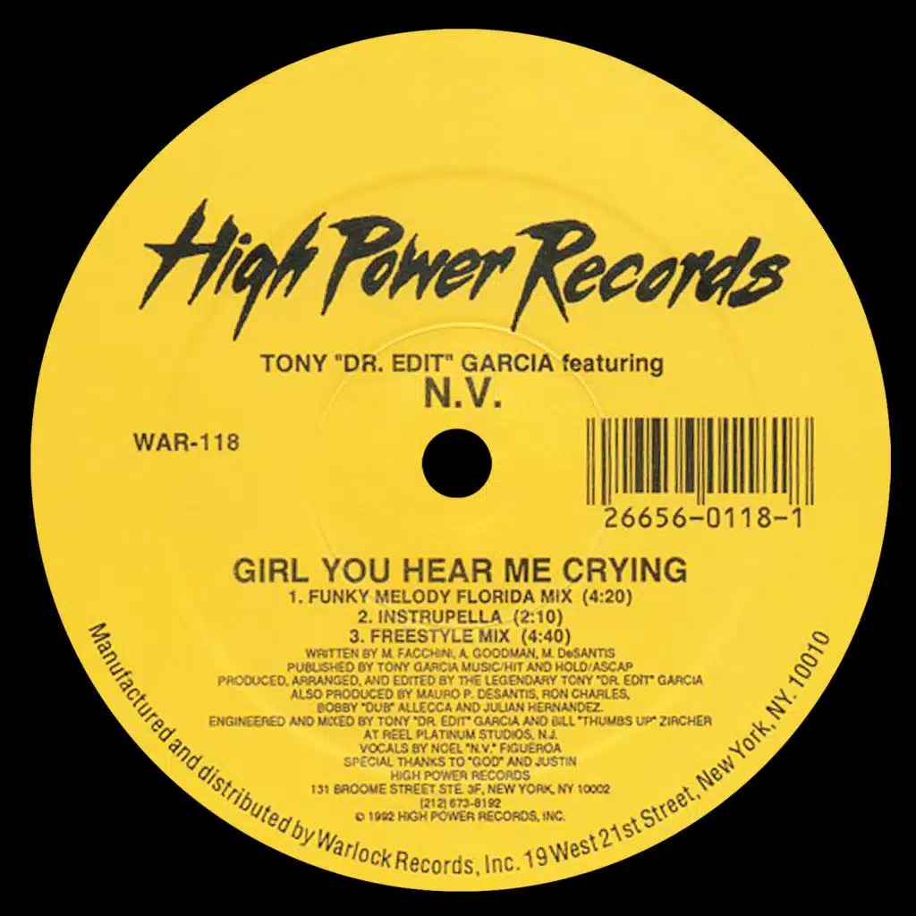 Girl You Hear Me Crying (Funky Melody Florida Mix)
