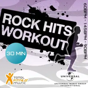 Rock Hits Workout 60 - 145 - 90bpm Ideal For Cardio Machines, Circuit Training, Jogging, Gym Cycle & General Fitness