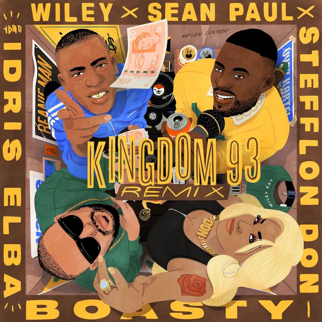 Wiley, Stefflon Don, Sean Paul & Idris Elba