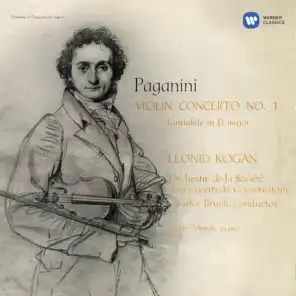 Paganini: Violin Concerto No. 1, Op. 6 & Cantabile, Op. 17 (feat. Charles Bruck)