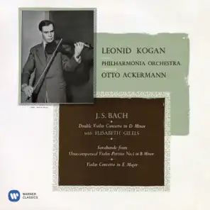 Bach: Violin Concertos, BWV 1042 & 1043 (feat. Otto Ackermann)