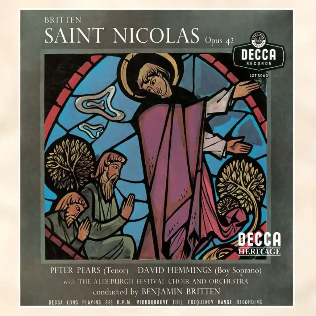 Britten: Saint Nicolas, Op. 42 - Nicolas From Prison