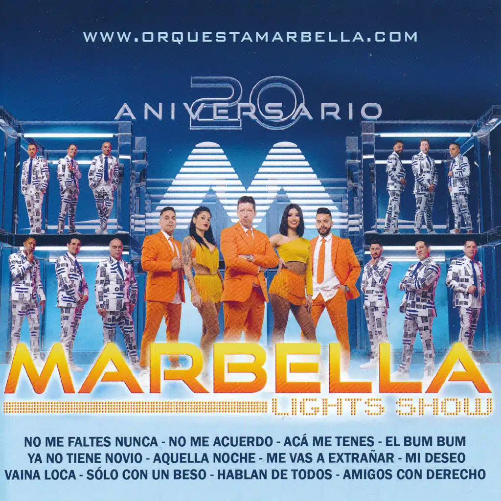 Marbella 20 Aniversario. Lights Show