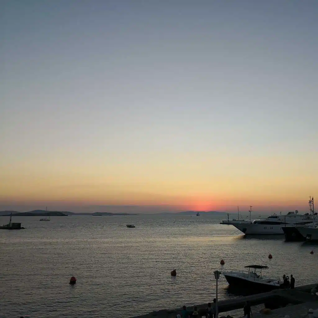 Sunset In Santorini @ 9h PM