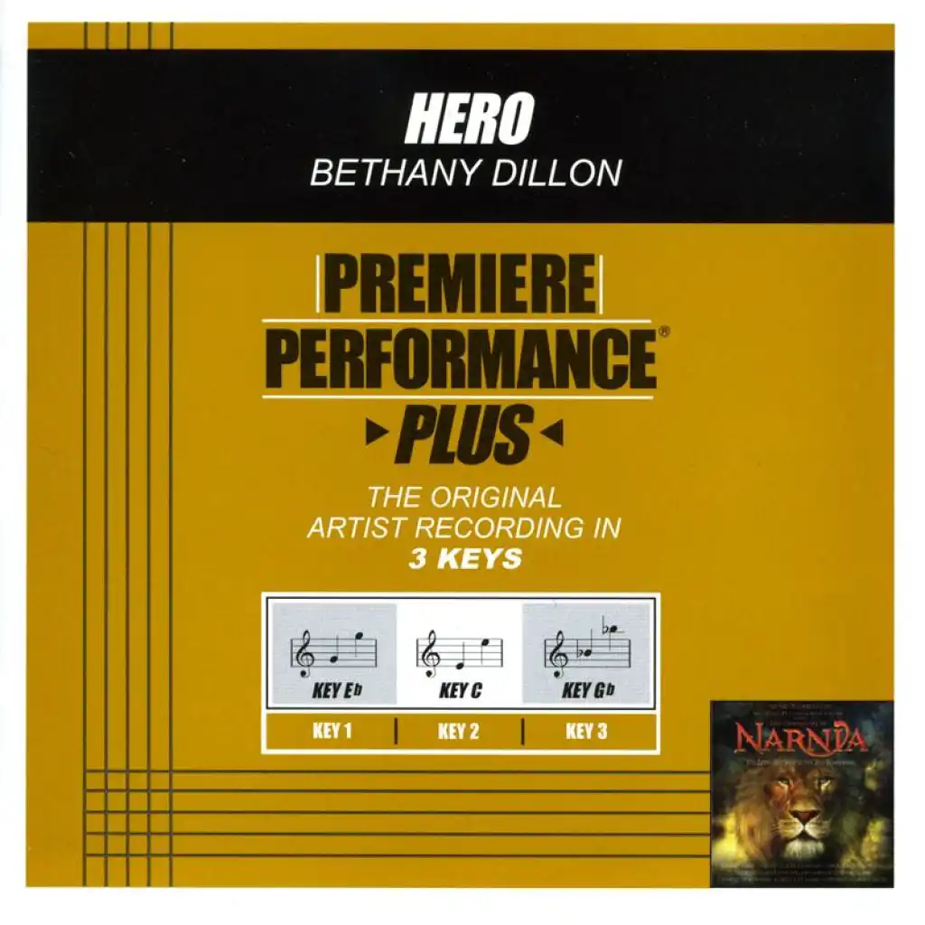 Hero (Performance Track In Key Of Eb With Background Vocals)