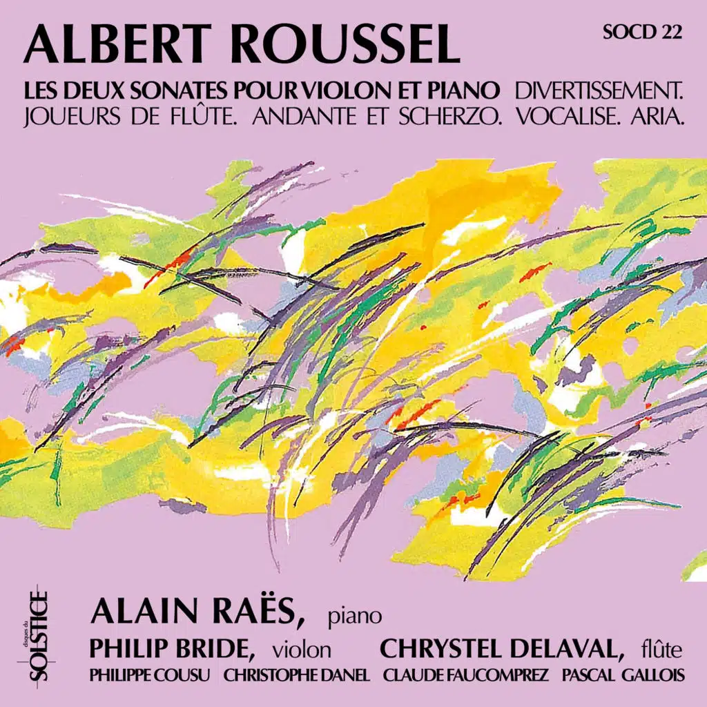 Roussel - Les deux sonates pour violon et piano