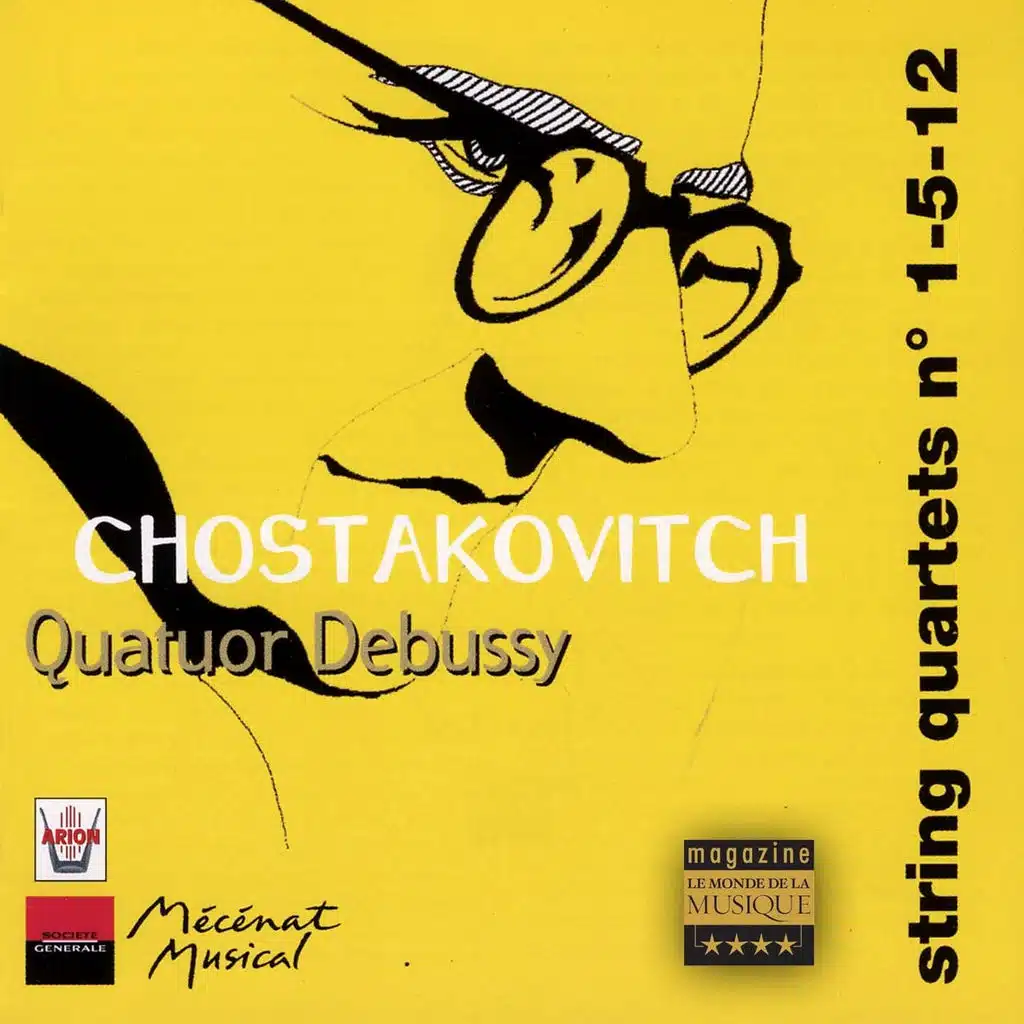 Le Quatuor Debussy, Christophe Collette, Dominique Lonca, Vincent Deprecq, Yannick Callier