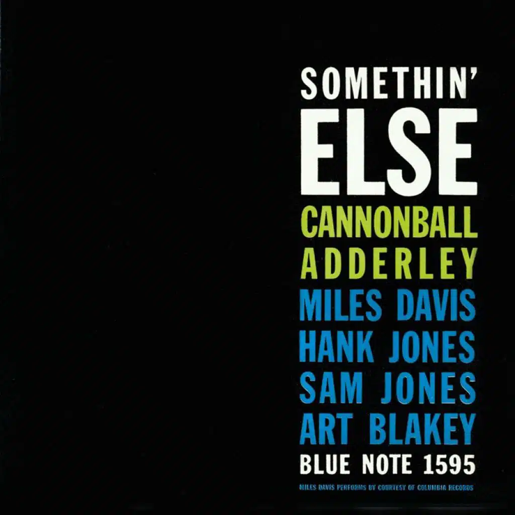 Somethin' Else (Remastered 1999/Rudy Van Gelder Edition)