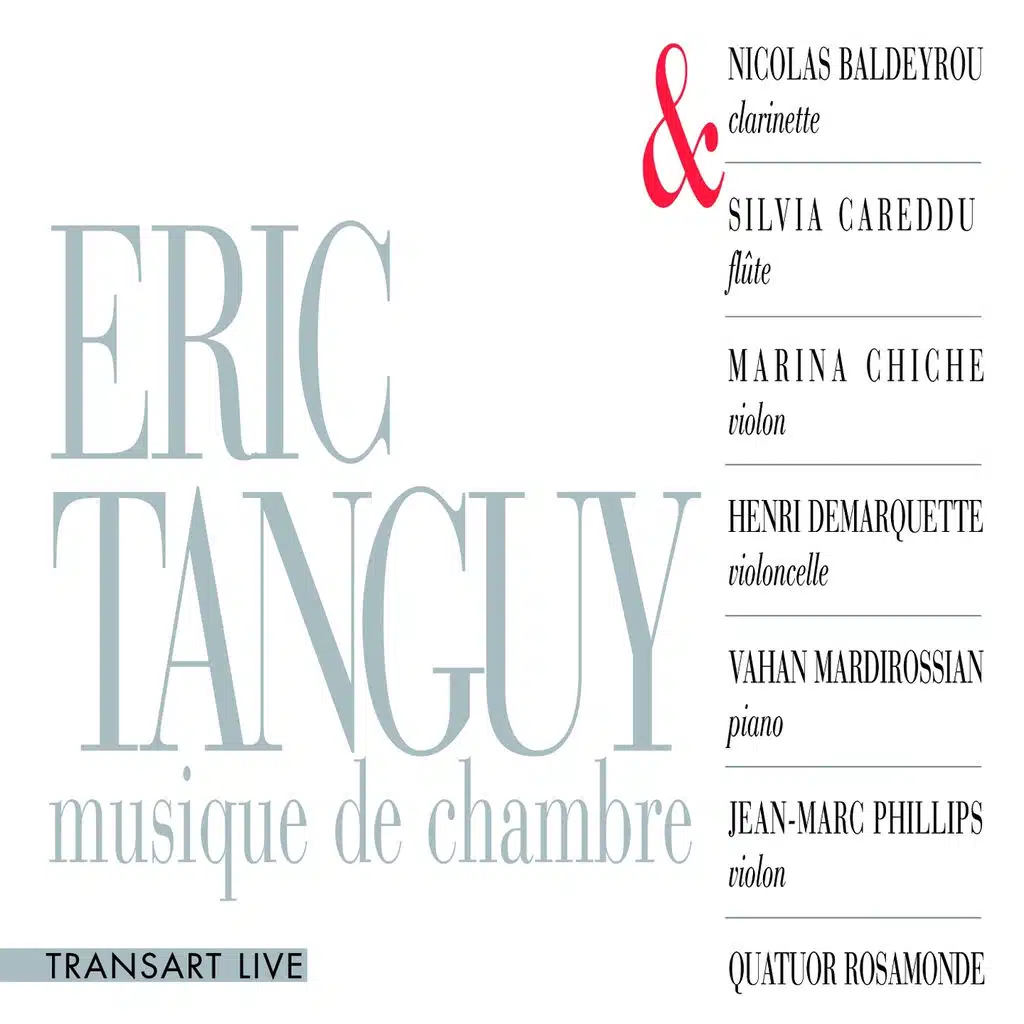 Eric Tanguy, musique de chambre