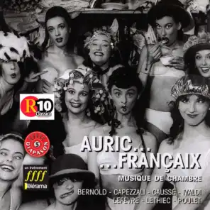 Auric - Françaix : Musique de chambre