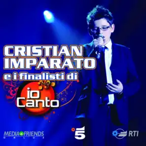Cristian imparato e i finalisti di Io Canto