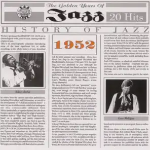 History Of Jazz 1952