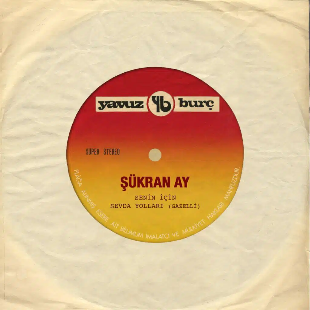 Senin İçin / Sevda Yolları (Gazelli)