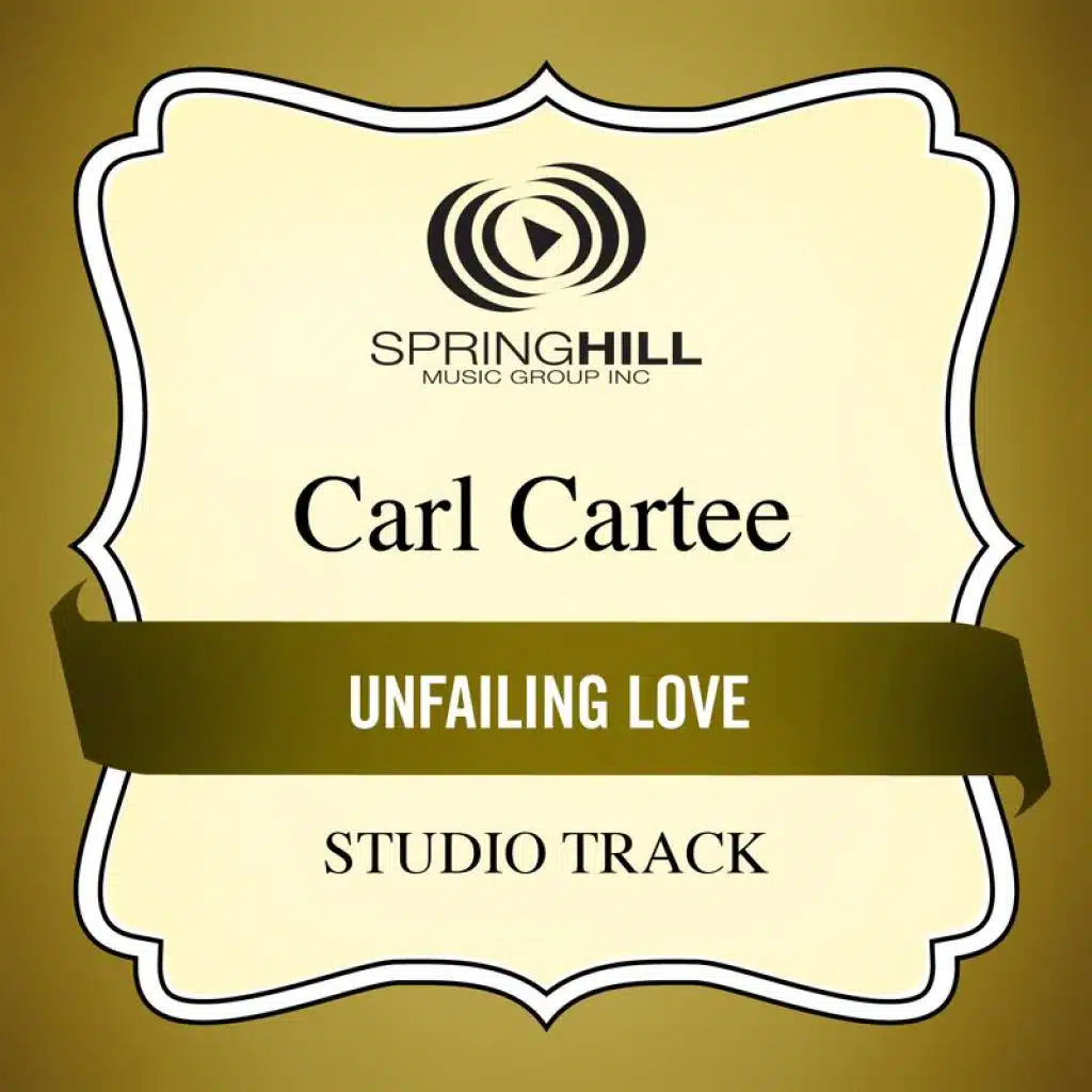 Unfailing Love (Medium Key Performance Track Without Background Vocals)