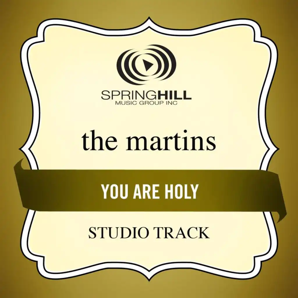 You Are Holy (Performance Track With Background Vocals)