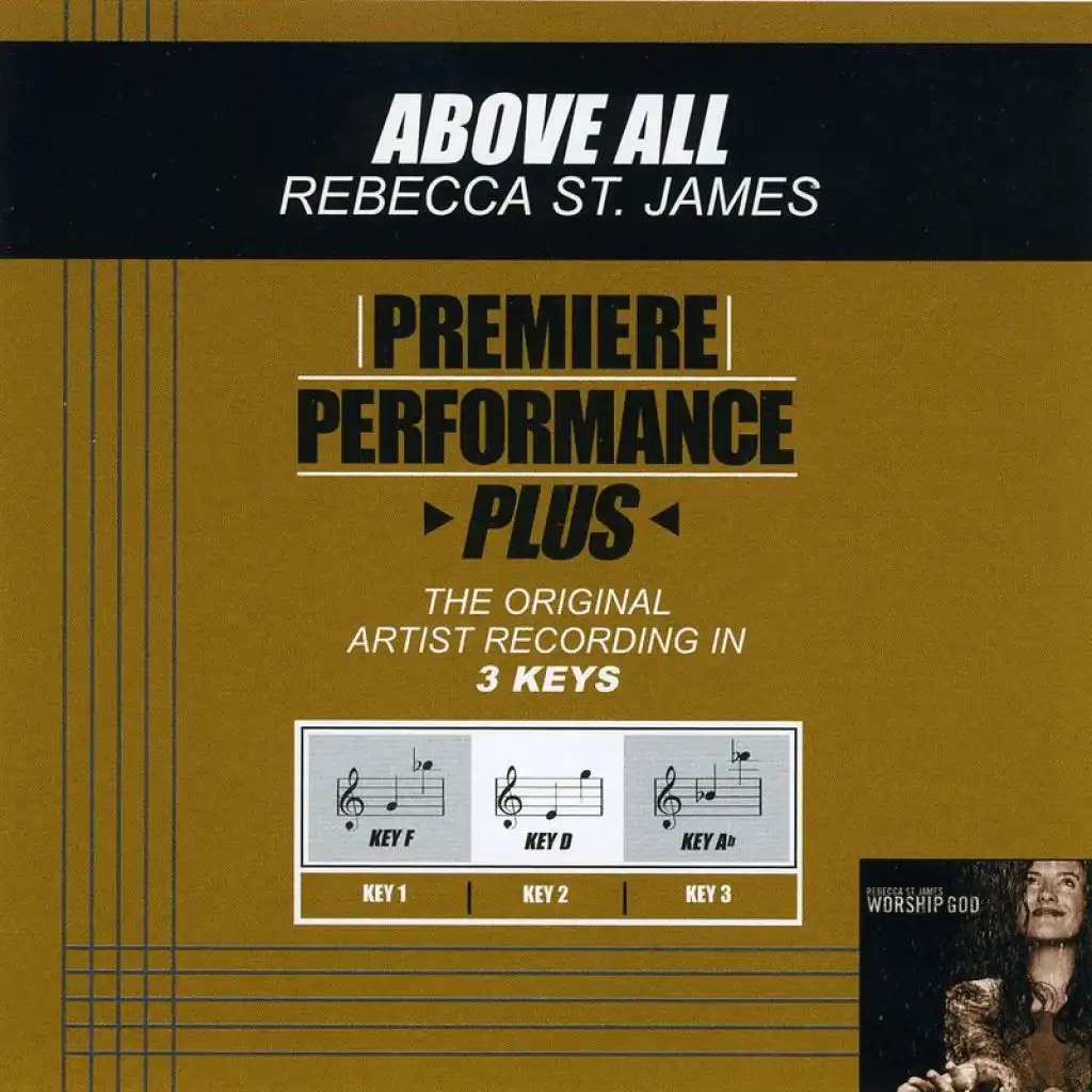 Above All (Performance Track In Key Of Ab)