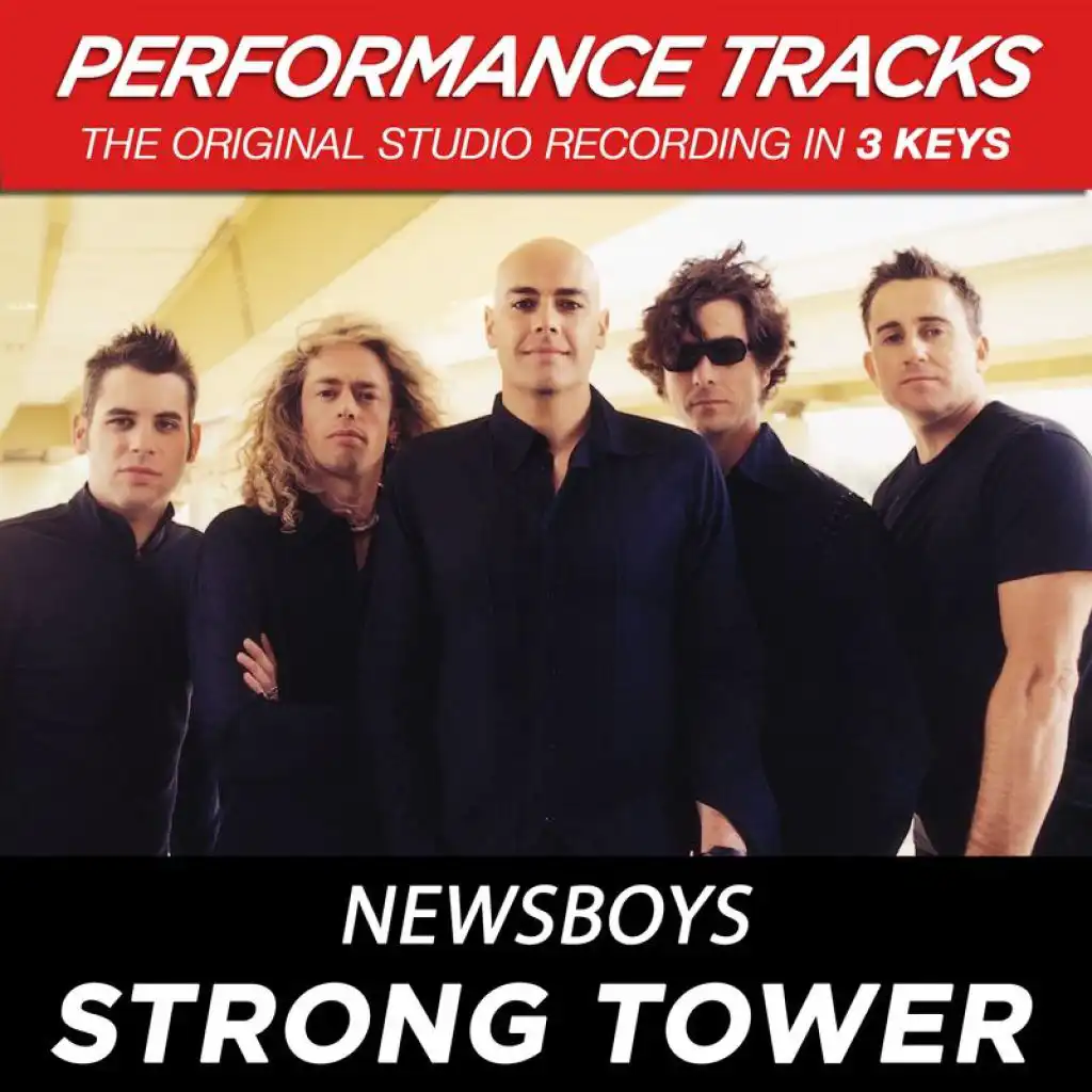 Strong Tower (Performance Track In Key Of G With Background Vocals)