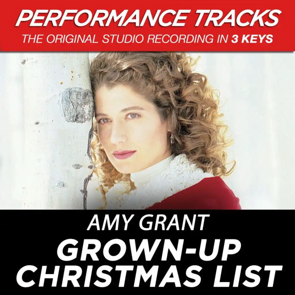 Grown-Up Christmas List (Low Key Performance Track Without Background Vocals; Low Instrumental Track)