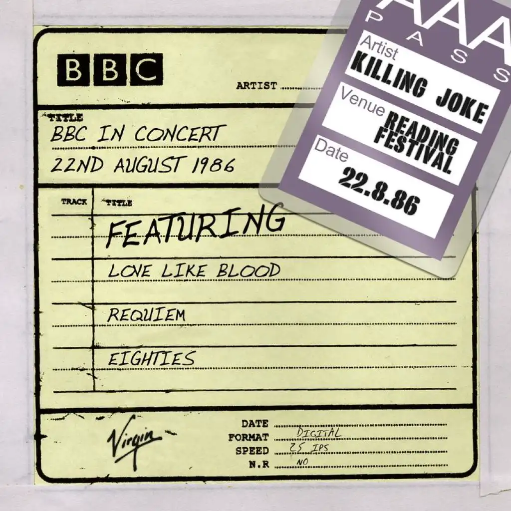 Complications (BBC In Concert - 22nd August 1986)