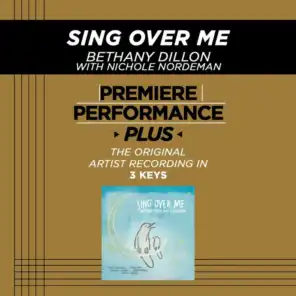 Sing Over Me (Medium Key Performance Track With Background Vocals; TV Track)