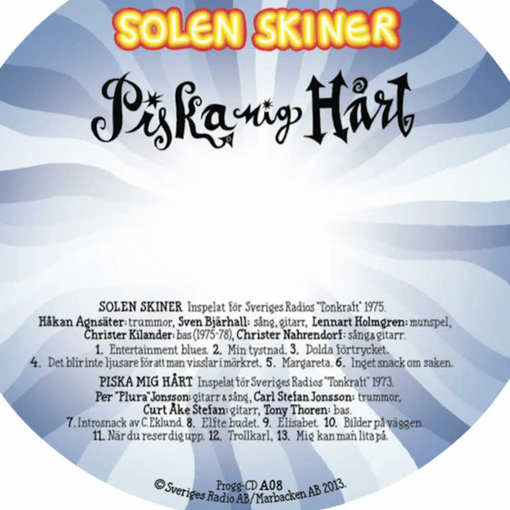 Progglådan Box A cd8: Tung Rock & Blues