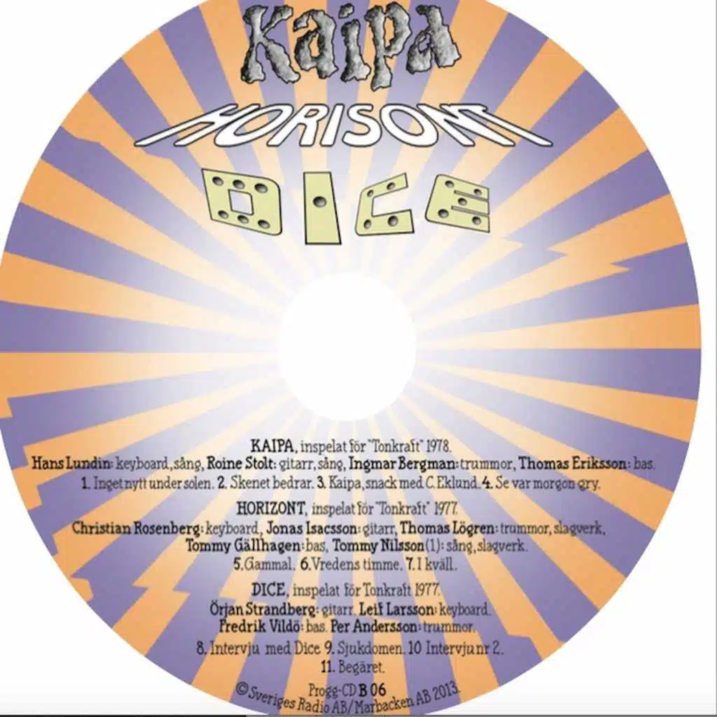 Progglådan Box B cd6: Instrumentala, Experimentella, Urproggare samt Punk