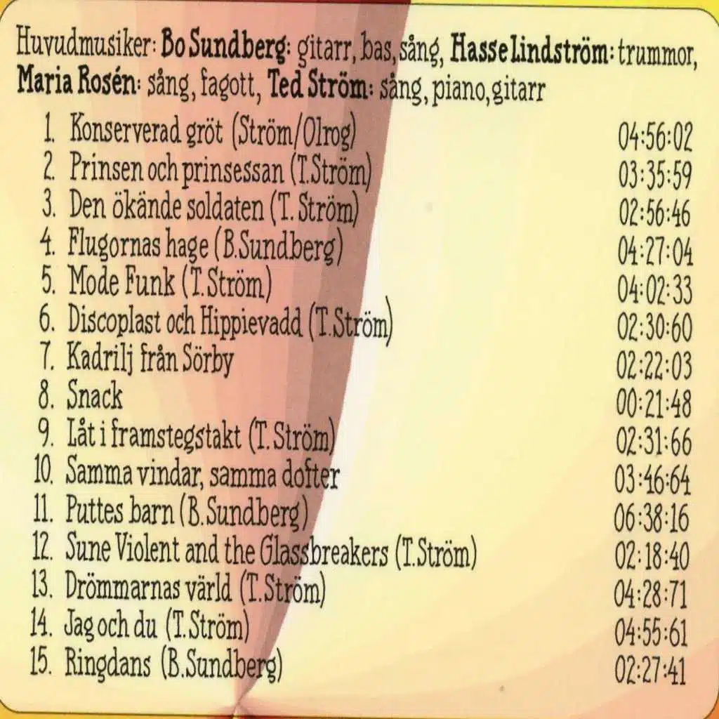 Progglådan Box D cd9: Melodisk Rock