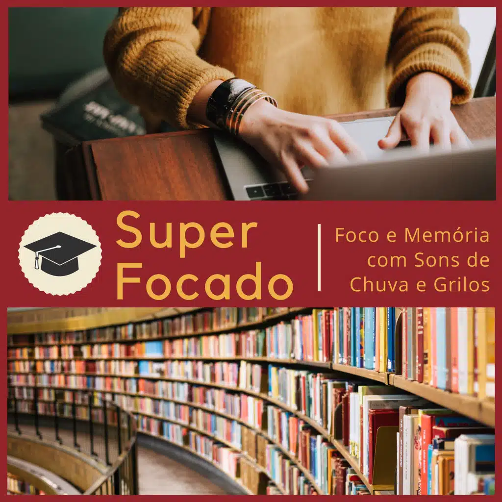 Super Focado - Músicas para Ajudar na Concentração, Foco e Memória com Sons de Chuva e Grilos