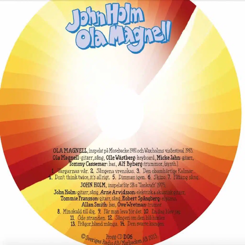 Progglådan Box D cd6: Melodisk Rock