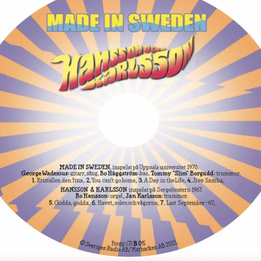 Progglådan Box B cd5: Instrumentala, Experimentella, Urproggare samt Punk