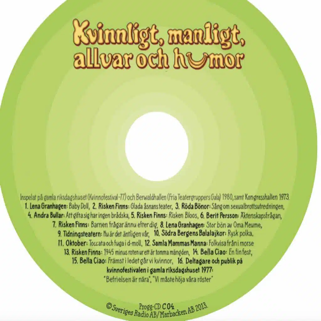 Progglådan Box C cd4: Folkprogg & Sjungande låtskrivare