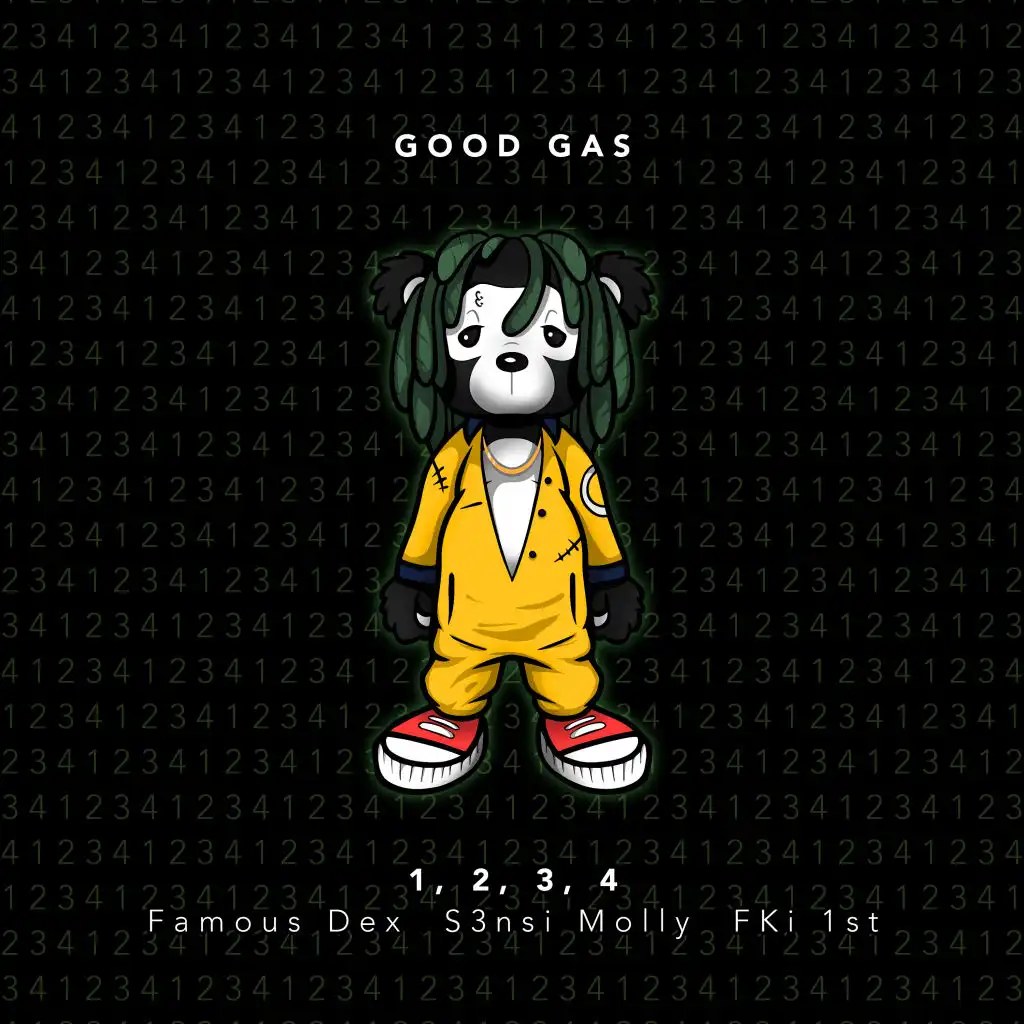 1, 2, 3, 4 (feat. Famous Dex & S3nsi Molly)
