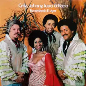 Celia Cruz with Johnny Pacheco, Justo Betancourt & Papo Lucca
