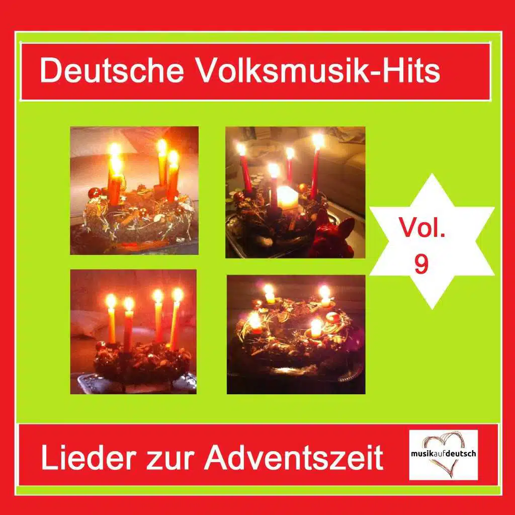 Deutsche Volksmusik-Hits: Lieder zum Advent, Vol. 9